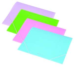 PANTA PLAST Gumený priečinok, 15 mm, PP, A4, PANTA PLAST, pastelovo zelená 31578806 Správa dokumentov