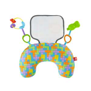 Perna pentru joacă pe burtă Fisher-Price Gamer, design colorat cu ecran, zdrăngănit și jucărie - Mattel