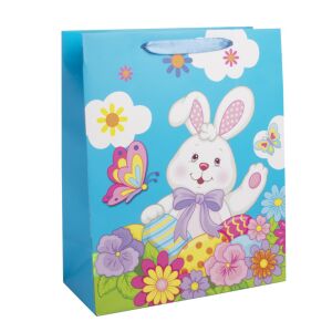 Хартиена торбичка зайче с яйца 18*23