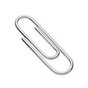 Gemkapocs, 50 mm, nikkelezett fém, lekerekített végek, papírok összefogásához - Gemkapocs