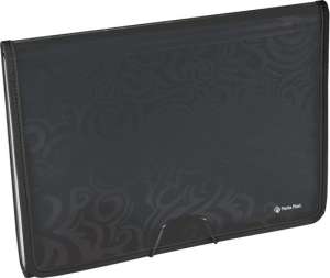 PANTA PLAST Accordion folder, A4, 6 parts, PP, rubber, PANTA PLAST "Tai Chi", black