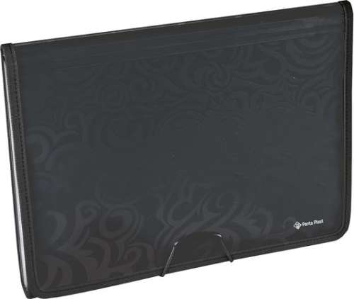 PANTA PLAST Tai Chi A4 6-section accordion folder, black