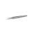 120mm stainless steel tweezers, non-magnetic, pointed tips, for precision work