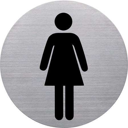 HELIT Tablou de informații, inox, HELIT, HELIT, toaletă pentru femei