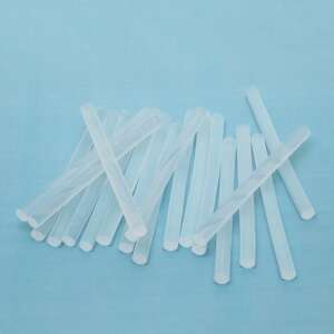 20 pack of transparent hot glue sticks, 7mm diameter, for glue guns - Glue gun stick