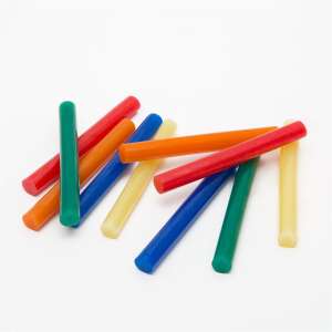 10 pack of 11mm colored glue sticks for glue guns - Glue gun stick