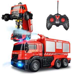 Távirányítós Transformers tűzoltóautó LED fényekkel és működő vízágyúval 59003213 Játék autók - 10 000,00 Ft - 15 000,00 Ft