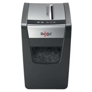 Rexel Momentum X312-SL paper shredder, 12 sheet capacity, confetti cut, grey - Rexel Shredder