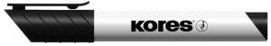 KORES Marker pentru tablă și flipchart, 1-3 mm, conic, KORES K-Marker, negru 31571649 Markere whiteboard