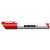 KORES whiteboard marker, red, chisel tip, 1-3 mm
