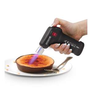 Fahrenheit gázos forrasztópáka / flambírozó készülék flambírozás közben - Fahrenheit