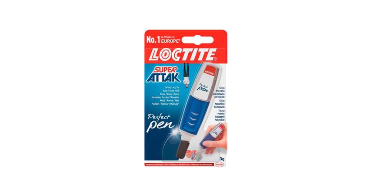 Colla Super Attack Loctite A Penna - 3g, Precisione Assoluta Per Piccole Riparazioni - Foto 8