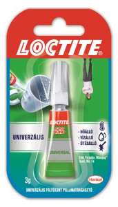 Loctite Super Bond Liquid, 3g, uniwersalny klej błyskawiczny, wodoodporny - Henkel