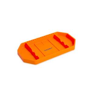 Handy Tool Tray with anti-slip surface, orange, for organizing tools and components - Tool & Part Organizer