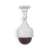 White dummy security camera with red LED light, dome design