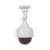 White dummy security camera with red LED light, dome design