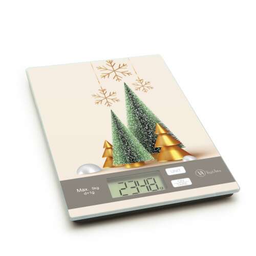 Vog & Arts Design digitale Küchenwaage Weihnachtsbaum - max 5kg