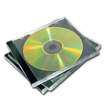 FELLOWES CD-Hülle, Standard, 1 Disc, FELLOWES, schwarz 31572101
