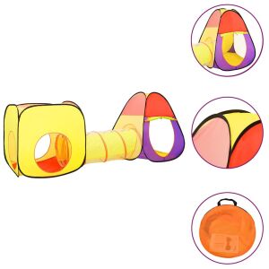 Játszósátor Alagúttal - 3 az 1-ben - 255x80x100 cm