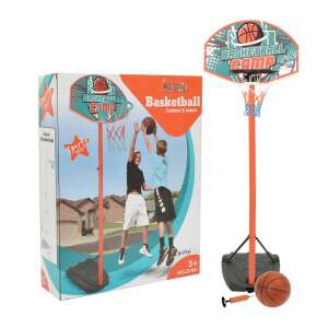 vidaXL hordozható állítható kosárlabdajáték-szett 180-230 cm 59030026 