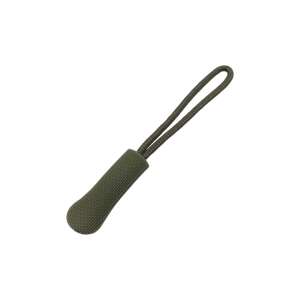 Khaki zipper pull, 66 mm - Zipper