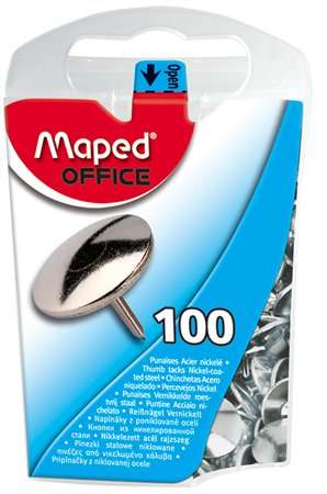 MAPED Rajzszeg, 100 db-os, MAPED, nikkel 31572490