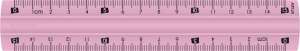 15cm rosa MAPED Study Unbreakable Lineal - Maped
