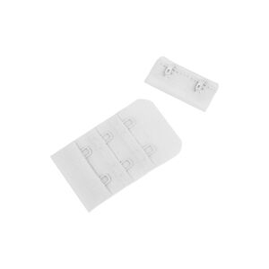 Bra Extender Set, 34 mm wide, 2 pcs White 131641078 - Bra