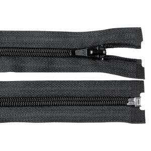 Removable Spiral Zipper, 30 cm Length Black 131637250 - Art & Craft