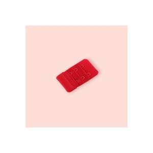 Red bra extender, 3.5 cm wide - Bra