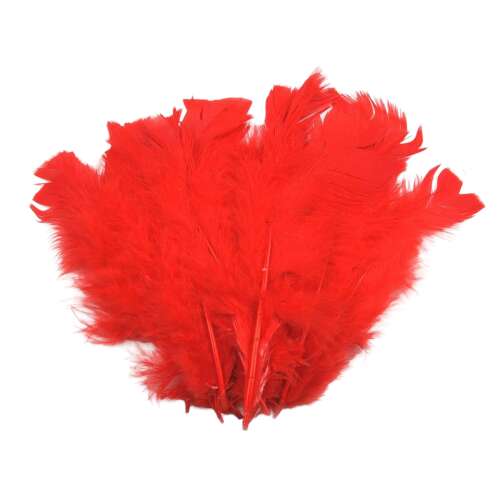 Piros pulykatollak, 10-15 cm, dekorációs kellék