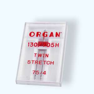 Organ 130/705H Twin Stretch 75/4 sewing machine needles - Sewing Machine Accessory