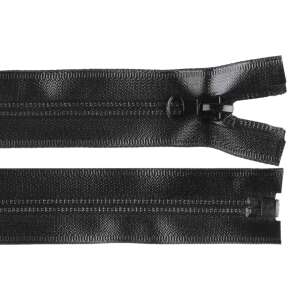Black waterproof zipper, 50 cm long, Kyrra brand - Art & Craft