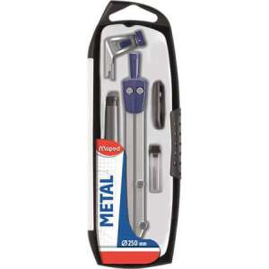 Maped Metal Zirkel Set, 5 Stück, Focus/Start, Zirkel, Zeichnen, Geometrie, Schulbedarf - Maped