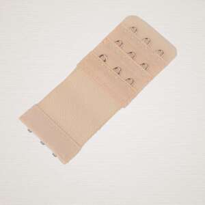 Nude bra extender with 3 hooks, 4 cm wide - Bra