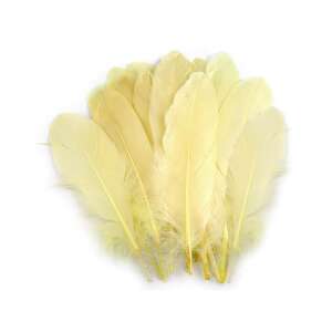 Kyrra vanília dekoratív tollak, libatollak barkács projektekhez - Őszi dekorációs kellék