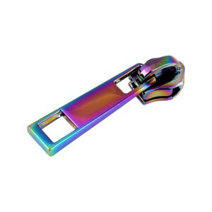 Rainbow Metal Slider for 6 mm Spiral Zippers 131638075 - Art & Craft