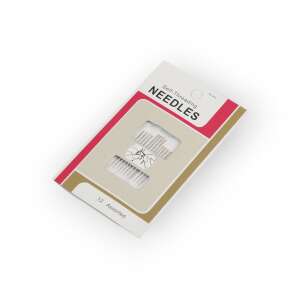 12 darabos önbehúzós tűkészlet, vegyes méretekben, varráshoz - Kézi varrótű