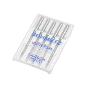 Schmetz Universal Sewing Machine Needles, 5 pack, size 70/10 - Sewing Machine Accessory