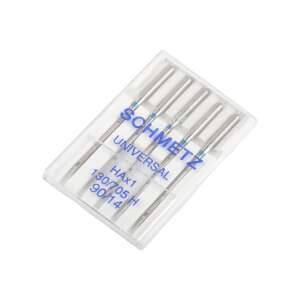 Schmetz Universal Sewing Machine Needles, 5 pack, size 90/14 - Sewing Machine Accessory