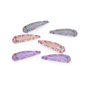 Pillangós hajtűk, színes hajtűk lányoknak, my accessories márka - Hajtű