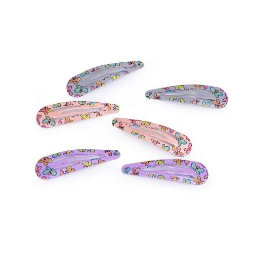Pillangós hajtűk, színes hajtűk lányoknak, my accessories márka