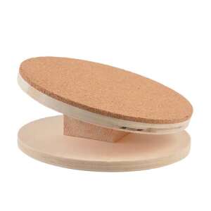 DUVO+ Ergonomikus Fa Futókorong - L - 30x30x8cm 91511543 - Rágcsáló játék