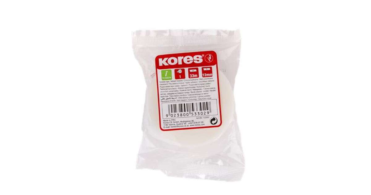  Kores Invisible Adhesive Tape