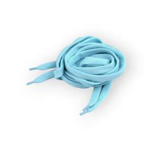 Kék cipőfűzők, 130 cm hosszú, poliészterből - Öltözködés kiegészítő