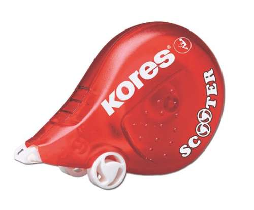 KORES Reparaturroller, 4,2 mm x 8 m, KORES "Scooter", rot