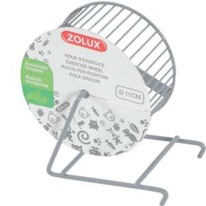 ZOLUX Kołowrotek - Metal - 11 cm - Szary 59034184 - Kontrola gryzoni