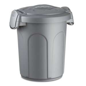 STEFANPLAST Tom 46l grauer Haustierfutter-Behälter, 10kg Kapazität - Viehzucht