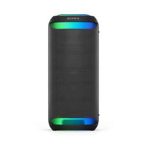 Sony SRS-XV800 portable Bluetooth speaker, black, front view - Audio