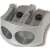 MAPED metal pencil sharpener with two holes for sharpening pencils